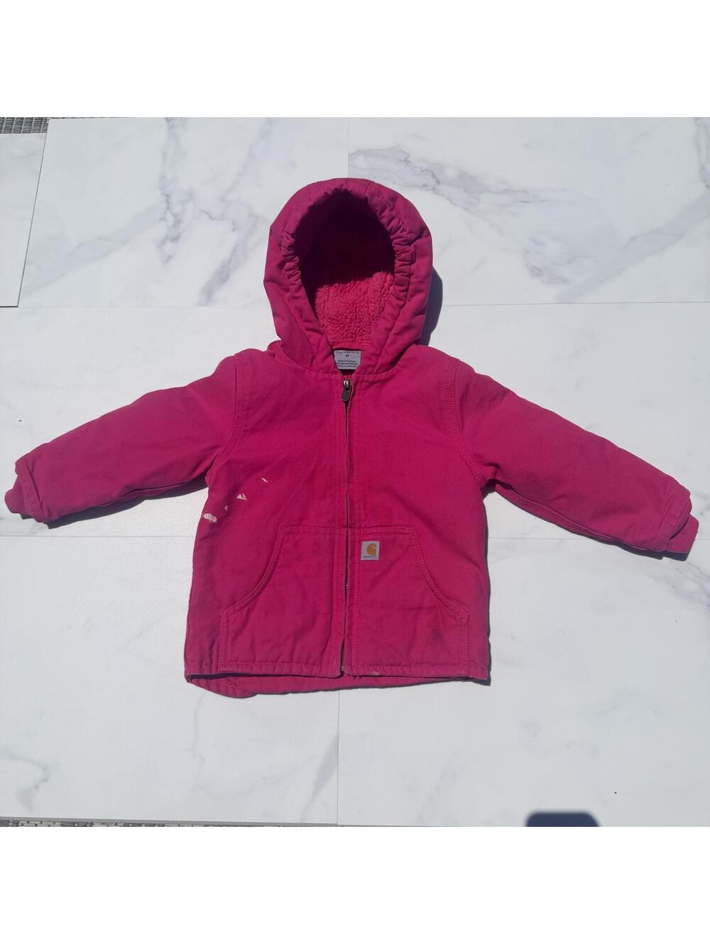 VTG Toddler Hot Pink Carhartt Jacket Sz 3T